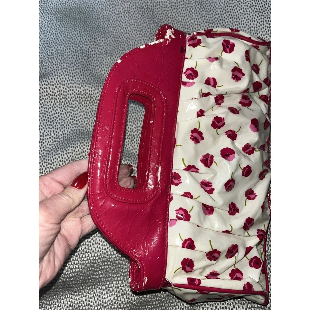 Vera Bradley Purse Handbag Got It Handled Make Me Blush Pink Flowers Purse